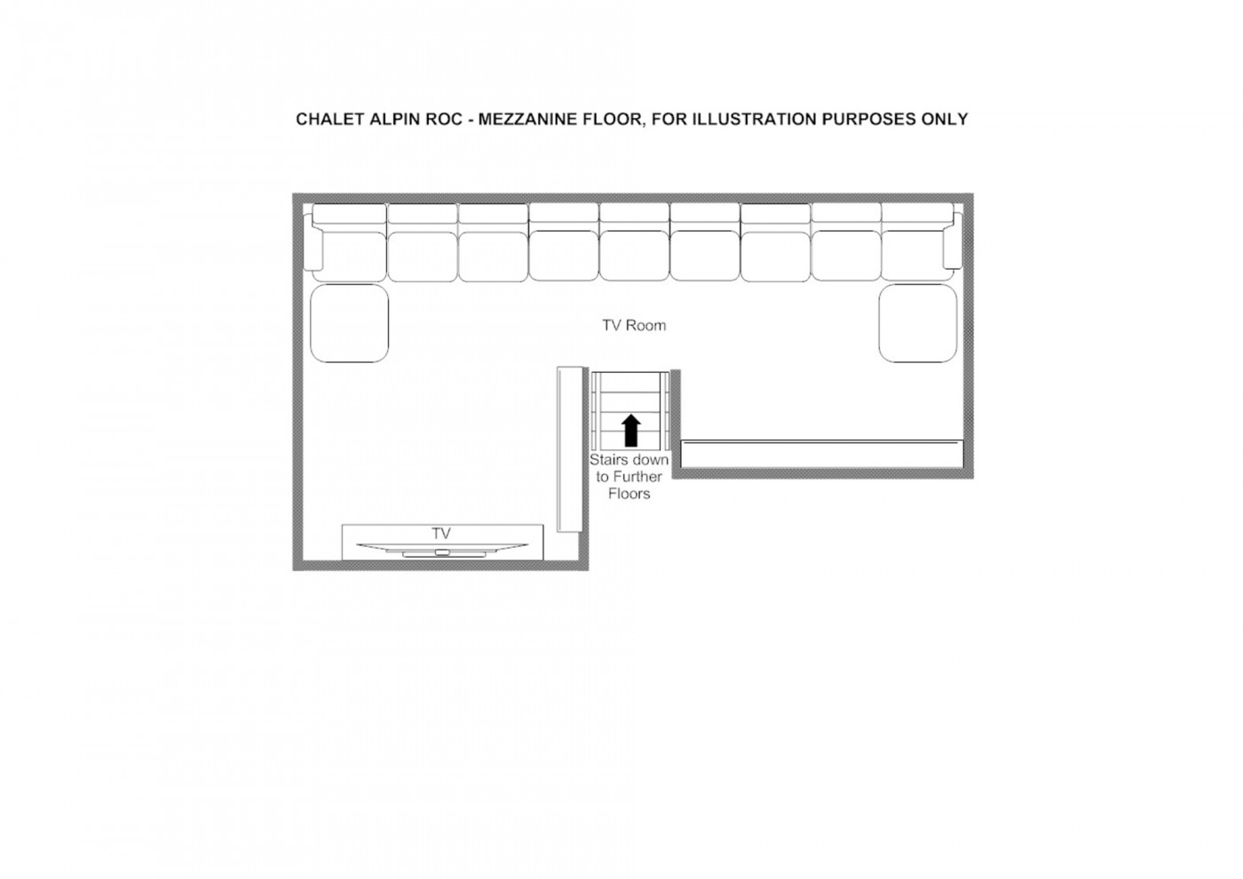 Chalet Alpin Roc Verbier Floor Plan 1